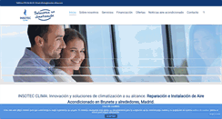Desktop Screenshot of insotec-clima.com