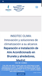 Mobile Screenshot of insotec-clima.com